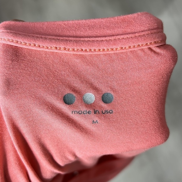 three dots • tie front jersey top - Picture 5 of 9